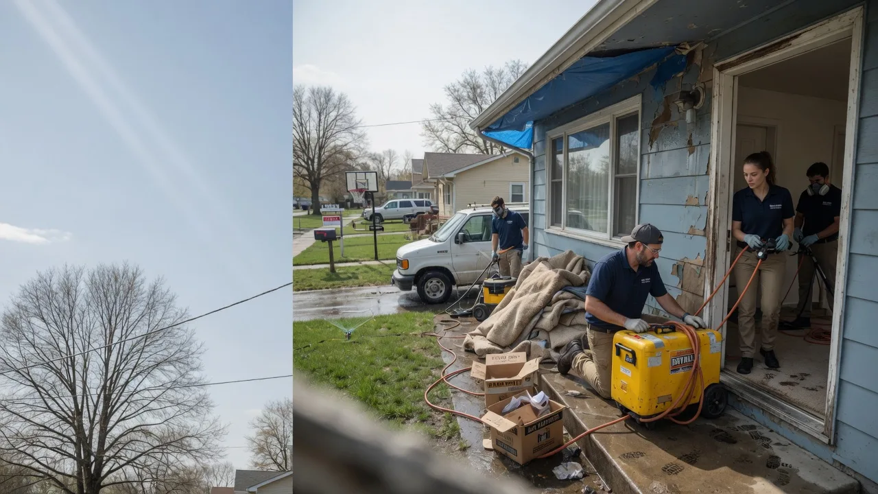 Basement Flood Cleanup in Farwell, TX near me